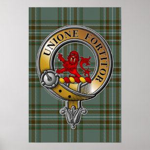 Affiche Kelly Tartan & Badge
