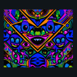 Affiche Ken Gage Graffiti Art Pop Drop<br><div class="desc">"Graffiti Art Pop Drop" est une affiche pop colorée basée sur de vrais styles d'art de rue à travers la planète Terre. Surréaliste Ken Gage photographie l'art de rue depuis des décennies et a fusionné plusieurs concepts de design pour cette oeuvre.</div>