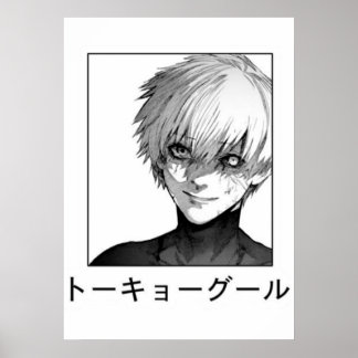 Affiche ken kaneki tokyo ghoul