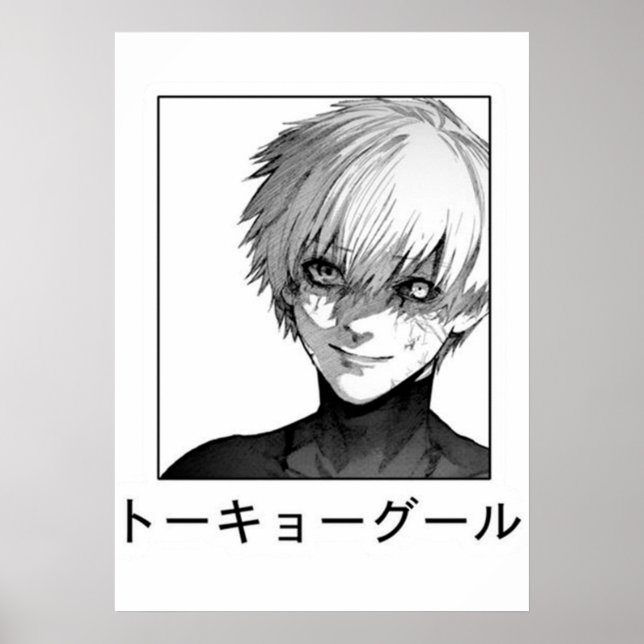 Affiche ken kaneki tokyo ghoul (Devant)