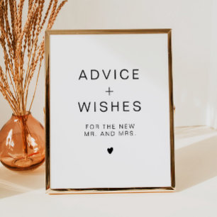 Affiche KENNEDY Conseil Moderne Pour La Mariée Et Le Groom