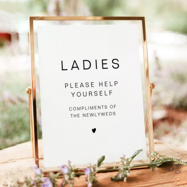 Affiche KENNEDY - Salle de bain moderne pour dames (Créateur téléchargé)