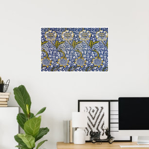 Affiche Kennet par William Morris, Art textile vintage