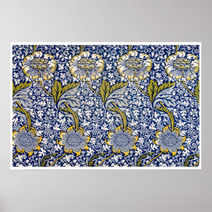 Affiche Kennet par William Morris, Art textile vintage