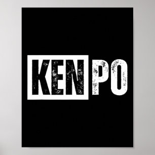 Affiche Kenpo Karate en détresse