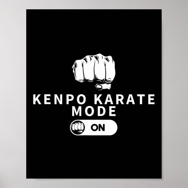Affiche Kenpo Karate Mode Sur Funny American Kenpo (Devant)