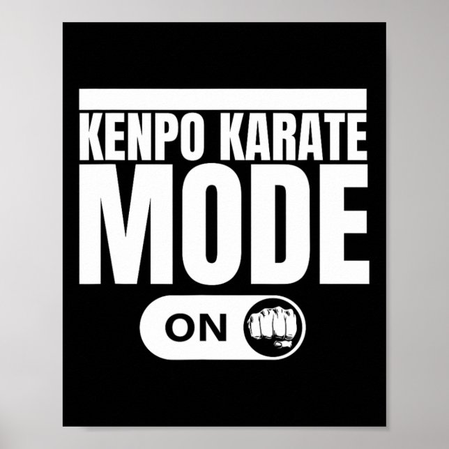 Affiche Kenpo Karate Mode Sur Funny American Kenpo 1 (Devant)