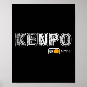 Affiche Kenpo Mode Martial Arts Karate Apparel - Kenpo