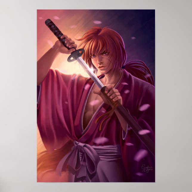 Affiche Kenshin Himura (Devant)