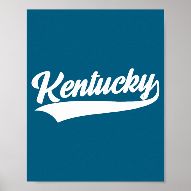 Affiche Kentucky - conception Rétro - classique  (Devant)