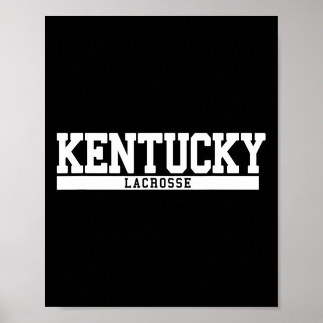 Affiche Kentucky Lacrosse 2 (Devant)