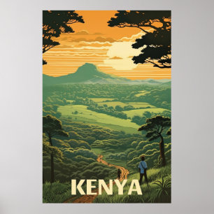 Affiche Kenya,