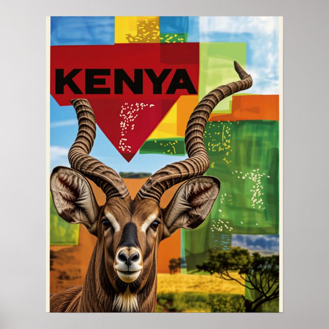 Affiche Kenya  (Devant)