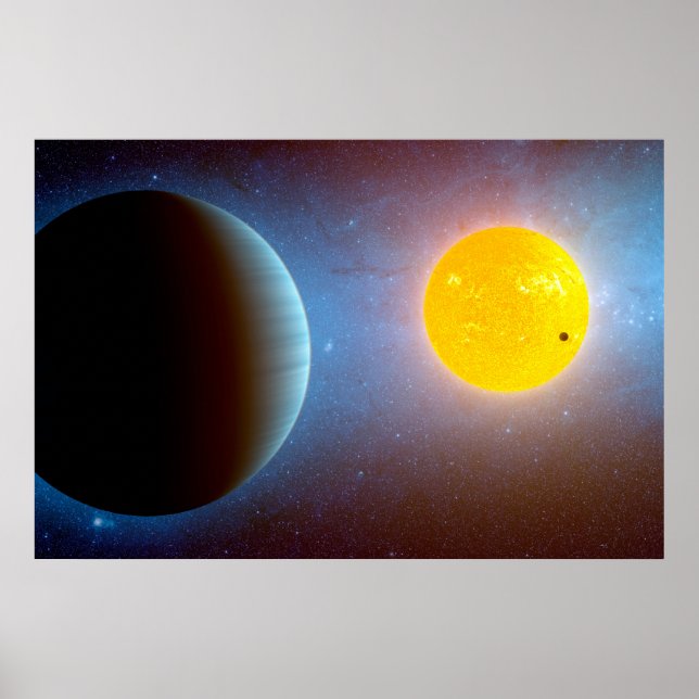 Affiche Kepler-10 Star System. (Devant)