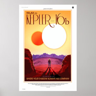 Affiche Kepler-16b