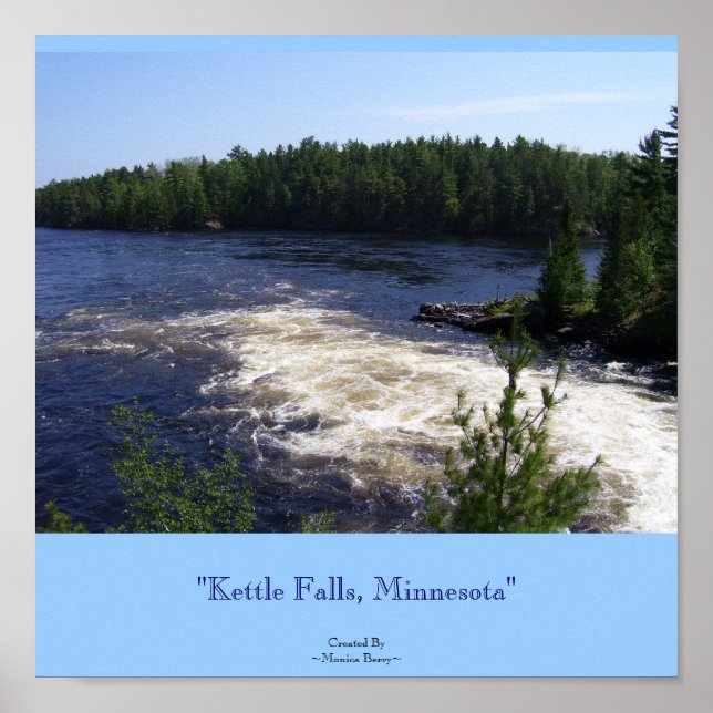 Affiche Kettle Falls, Minnesota (Devant)