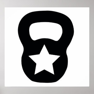 Affiche Kettlebell Star
