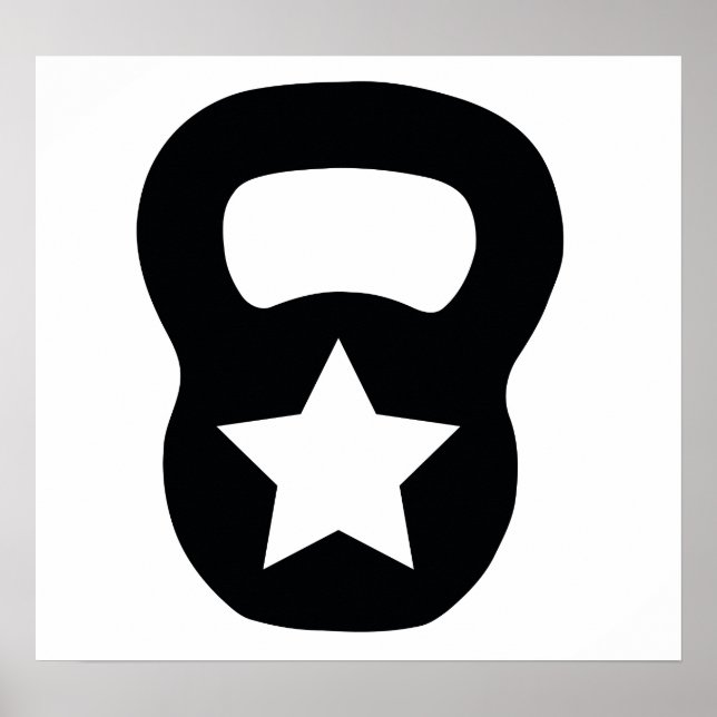Affiche Kettlebell Star (Devant)