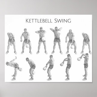 Affiche Kettlebell Swing