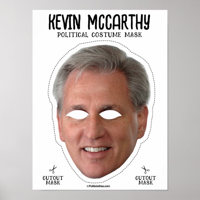 Affiche Kevin McCarthy Masque Costume (Devant)