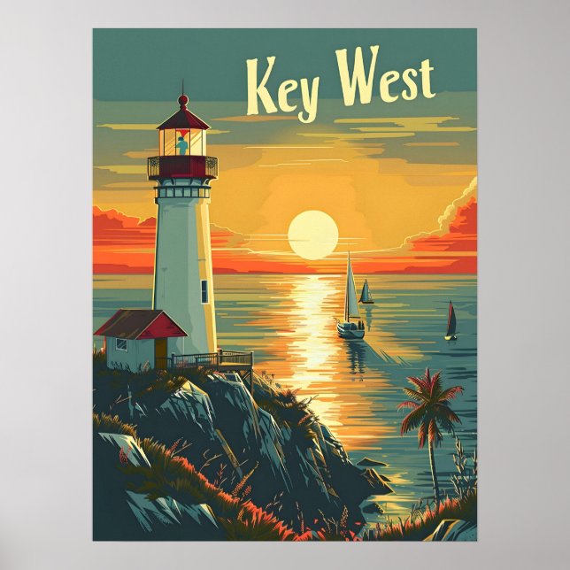 Affiche Key West (Devant)