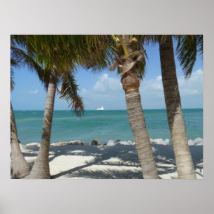 Affiche Key West Beach