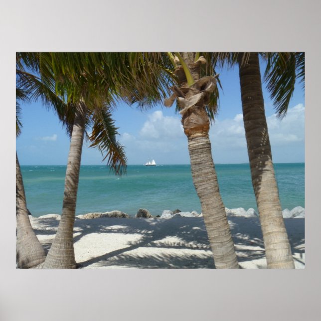 Affiche Key West Beach (Devant)