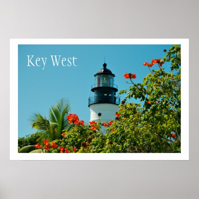 Affiche Key West LIghthouse, Key West Florida (Devant)