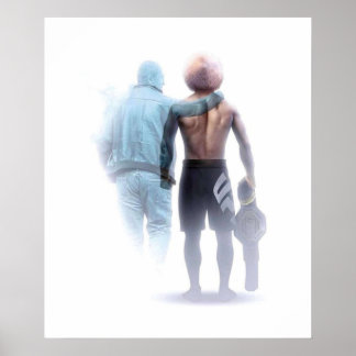 Affiche Khabib Père UN HÉRITAGE DE COMBAT