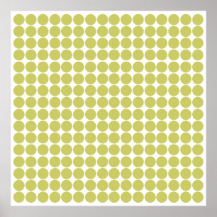 Affiche Khaki Safari Pointillé