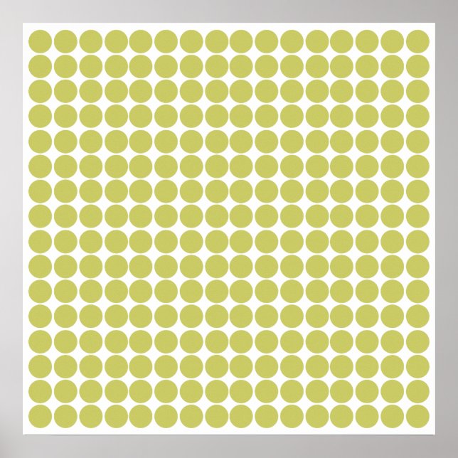 Affiche Khaki Safari Pointillé (Devant)