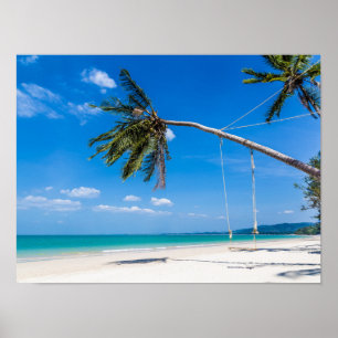 Affiche Khao Lak Beach Phuket Thaïlande cadeau