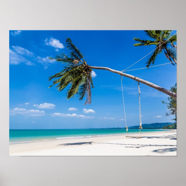 Affiche Khao Lak Beach Phuket Thaïlande cadeau (Devant)