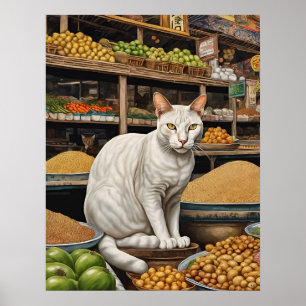 Affiche Khao Manee Chat - Art Print