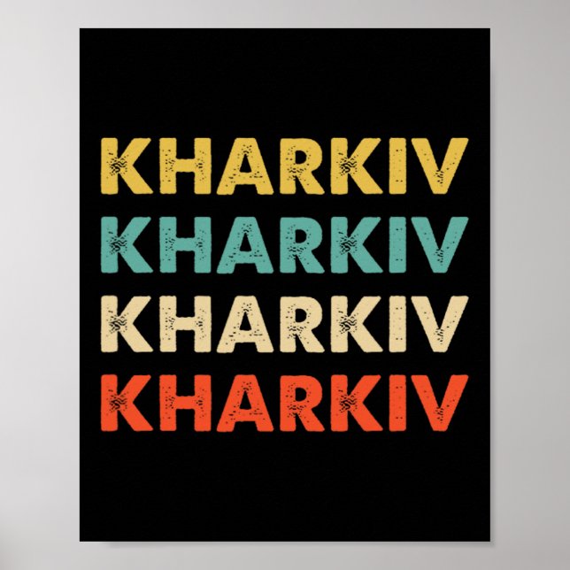 Affiche Kharkiv Ukraine  (Devant)