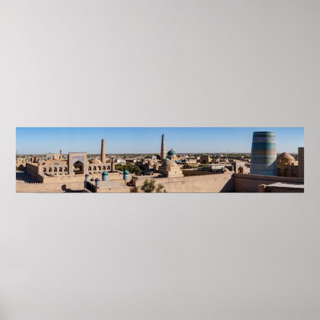 Affiche Khiva - Ouzbékistan (Devant)
