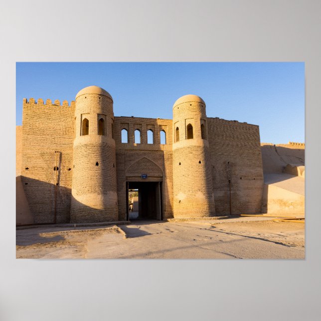 Affiche Khiva - Ouzbékistan (Devant)