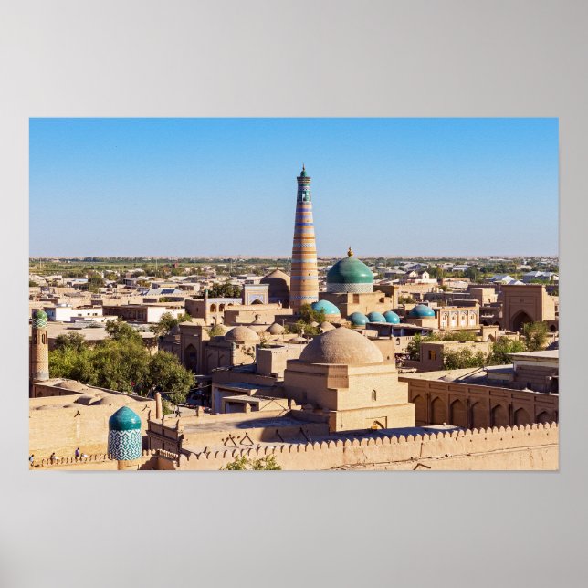 Affiche Khiva - Ouzbékistan (Devant)