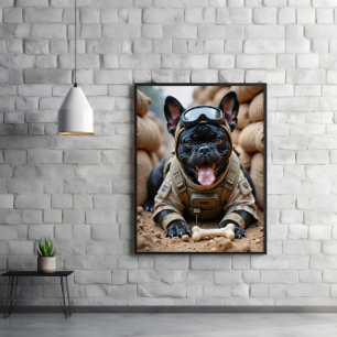 Affiche Kibble verrouillé : os sécurisé