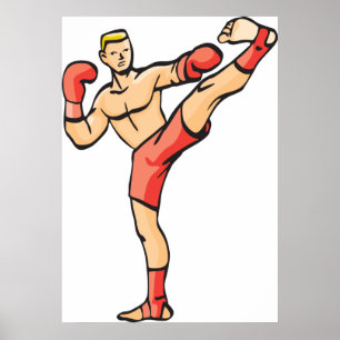 Affiche Kick Boxing