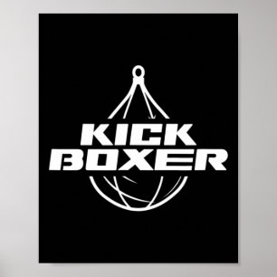 Affiche Kickboxer Kick Boxing Arts Martiaux Kickboxing Kic