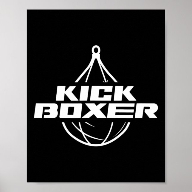 Affiche Kickboxer Kick Boxing Arts Martiaux Kickboxing Kic (Devant)