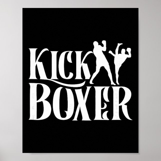 Affiche Kickboxer Kickbox Kick Boxing Kickboxing Arts Mart (Devant)