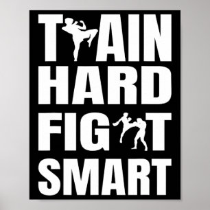 Affiche Kickboxer Kickboxing Muay Thai Boxe Thaïlandaise M
