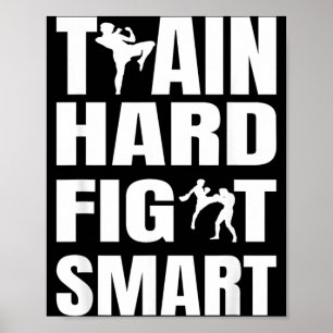 Affiche Kickboxer Kickboxing Muay Thai Boxe Thaïlandaise M