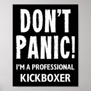 Affiche Kickboxeur