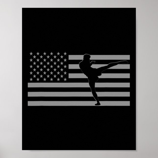 Affiche Kickboxing américain (Devant)