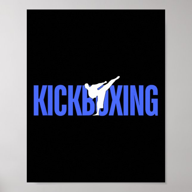 Affiche Kickboxing compétitif  (Devant)