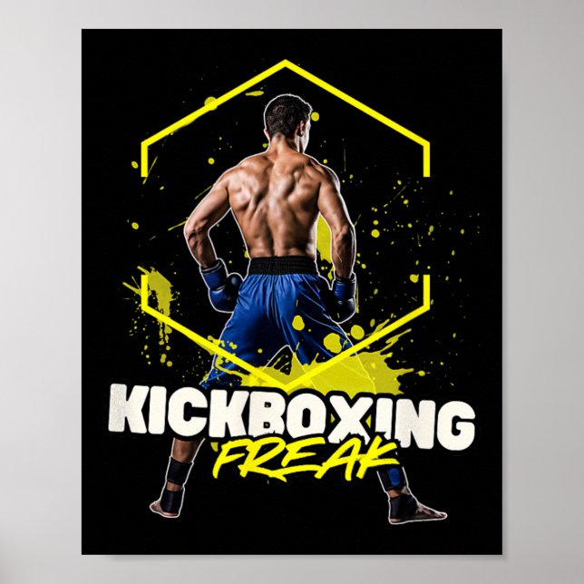 Affiche Kickboxing Freak  (Devant)