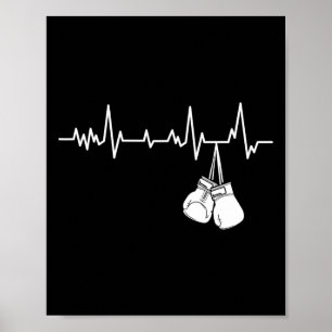 Affiche Kickboxing Heartbeat - Défense personnelle de kick